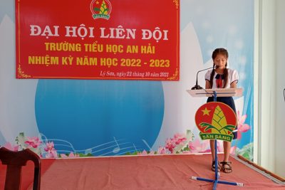 ĐẠI HỘI LIÊN ĐỘI TRƯỜNG TH AN HẢI NHIỆM KỲ 2022-2023