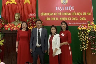 Đại hội CĐCS Trường Tiểu học An Hải lần thứ VII, nhiệm kỳ 2023 – 2028 Đại hội CĐCS Trường Tiểu học An Hải lần thứ VII, nhiệm kỳ 2023 – 2028