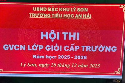 TỔNG KẾT HỘI THI GVCN GIỎI CẤP TRƯỜNG – NĂM HỌC 2025 – 2026