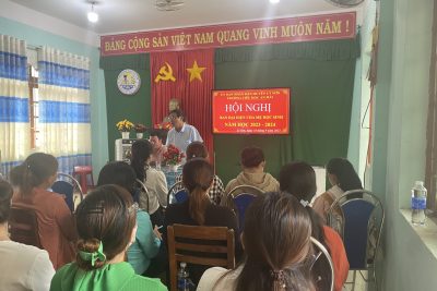 Hội nghị Ban Đại diện Cha mẹ học sinh năm học 2023 – 2024