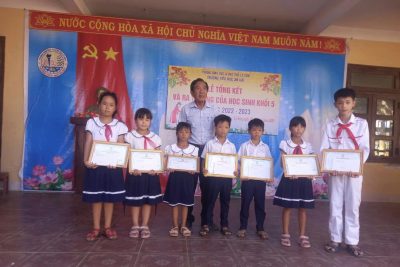 TỔNG KẾT NĂM HỌC 2022 – 2023 VÀ LỄ RA TRƯỜNG CHO HỌC SINH LỚP 5 NIÊN KHOÁ 2018 – 2023