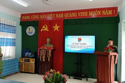 LỄ KẾT NGHĨA “CĐ ĐẠI ĐỘI 7 & CĐ TRƯỜNG TH AN HẢI”