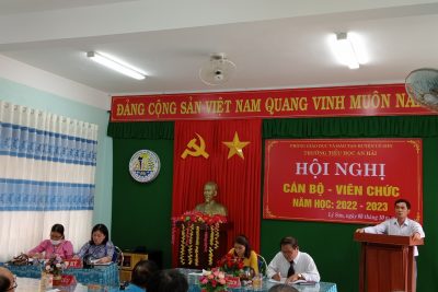 HỘI NGHỊ CBVCNLĐ NĂM HỌC 2022 – 2023